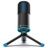 JLab Talk GO Microfono USB Plug and Play, Microfono per PC Portatile con Controllo Volume e Quick Mute - Microfono a Condensatore per Streaming, Podcasting e Gaming, Compatto