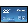 iiyama ProLite TF2234MC-B7X Monitor PC 54,6 cm (21.5) 1920 x 1080 Pixel Full HD LED Touch screen Multi utente Nero [TF2234MC-B7X]