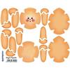 Panno Kraft 3D Mini Ginger Paprika