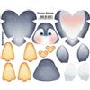 Panno Kraft 3D Mini Pinguino Armando