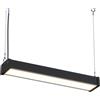 Campana Lineare LED 100W 51cm Sospesa 11.000 lm con Osram chip LED Colore Bianco Freddo 6.000K