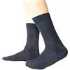 Ciocca Calze uomo corte, pregiato cotone 100% FILO SCOZIA - 6 Paia - tre taglie calze (42/43, Antracite)