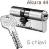 Evva Cilindro a profilo europeo modulare Akura 44 30/70 (mm 100) 5 chiavi