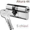 Evva Cilindro a profilo europeo modulare Akura 44 40/50 (mm 90) 5 chiavi