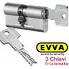 Evva Cilindro profilo Europeo 4KS 41/61 frizionato (102mm) 3 chiavi