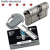 Mottura Cilindro europeo di sicurezza Champions C55 Platinum chiave/chiave 41/46 (87 mm) 5 chiavi