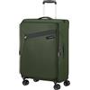 Samsonite Litebeam - Spinner M, Valigia Espandibile, Verde (Climbing Ivy), Spinner 66 cm