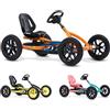 BERG Karting Buddy B-Orange | Kart a Pedali, Go-Kart, Sedile Regolabile, Ruote Gonfiabili, Kart a Pedali per Bambino, Bici e Veicolo per Bambini 3-8 Anni