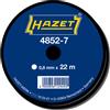 Hazet 4852-7 Filo Da Taglio, Tondo, Multicolore
