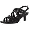 MARCO TOZZI Damen 2-2-28325-20, Sandali con Tacco Donna, Nero, 36 EU