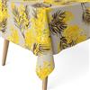 Martina Home Tovaglia resinata Mimosa, 180 x 140 cm, colore: beige