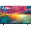 LG QNED 75'' - Serie QNED75 2023 - 75QNED756RA - Smart TV 4K, Tecnologia Quantum Dot NanoCell, Processore α5 Gen6, Filmmaker Mode, Game Optimizer, Alexa, Wi-Fi, webOS 23, Telecomando puntatore