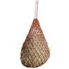 Kerbl Rete per fieno da 5, rete per foraggio, rossa, 5x5cm, poliestere, cavalli, bovini, pecore, con anelli per sospensione
