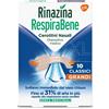 GLAXOSMITHKLINE C.HEALTH.SpA RINAZINA RESPIRABENE CEROTTI NASALI CLASSICI GRANDI CARTON 10 PEZZI