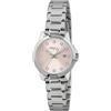 Breil, Collezione Classic Elegance, Orologio Donna in Acciaio, Movimento al Quarzo Solo Tempo, Quadrante Rosa, Lunetta con Sfere Argento e Cristalli, Resistente all'Acqua, Cassa 28mm, Silver-Rosa