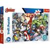 Trefl 100 pezzi Colorati con i Supereroi Marvel, Disney, Intrattenimento Creativo, Divertimento per Bambini dai 5 anni in su Puzzle, Colore The, Famosi Avengers, 410 x 275 mm, 16454