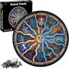 TaimeiMao Puzzle Rotondo 1000 Pezzi,Puzzle Grande Adulti,Jigsaw Puzzle Adulti,Puzzle Arcobaleno,Puzzle Creativo,Giocattolo Puzzle Antistress (Costellazione)
