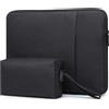 HYZUO 13,3-14 Pollici Custodie per Portatili per MacBook Pro 14 M4/M3/M2/M1, MacBook Air/Pro 13,3, 13,5/13,8 Surface Book/Laptop, notebook 13,3 HP Dell Lenovo Asus Acer, Nero