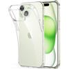 ESR Cover per iPhone 15,Trasparente Custodia iPhone 15 antiurto sottile, Resistente all'ingiallimento, TPU, Serie Zero, Trasparente