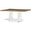 ALMA DESIGN tavolo con base bianca CLINT - 3701-VB-LE12-160x100