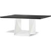 ALMA DESIGN tavolo con base bianca CLINT - 3701-VB-LE16-160x100