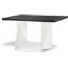 ALMA DESIGN tavolo con base bianca CLINT - 3701-VB-LE16-140x100