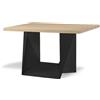 ALMA DESIGN tavolo con base nera CLINT - 3701-VNO-LE11-140x100