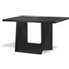ALMA DESIGN tavolo con base nera CLINT - 3701-VNO-LE16-140x100