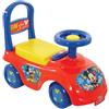 CARTOON Prima auto cavalcabile Topolino Disney per bambini con telefono, da 1 anno, gioco 3 in 1, macchinina primi passi con portagiochi