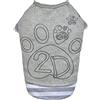 Doggydolly Doggy Dolly T576 - Maglietta per cani, taglia XXL, colore: Grigio