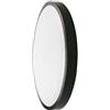 V-TAC VT-8630S-B-RD Plafoniera led 30W sensore di movimento microonde integrato IP44 rotondo nero 360° 4000K - 7671