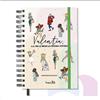 HappyMots Agenda scolastica 2023 2024 - Agenda 2023 2024 settimana vista - Agenda 2023 2024 spagnolo | Agenda settimanale illustrazioni - Include planner, calendario e adesivi - Torna a scuola