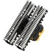 vhbw 1x blocco lame compatibile con Braun SyncroPro/Syncro 7504, 7505, 7510, 7515, 7516, 7520, 7540, 7570, 7630, 7680, 7690, 7765, 7785, 7795 rasoio, nero/argento