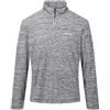 Regatta - Giacca in Pile a Righe Elgrid con Apertura a 1/2 Zip, da Uomo, Light Steel, Taglia: 3XL (Taglia Produttore: XXXL)