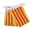AZ FLAG Ghirlanda 4 Metri 20 Bandiere Catalogna 15x10cm - Bandiera CATALANA - CATALUÑA 10 x 15 cm - Festone BANDIERINE