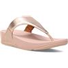 Fitflop Lulu Leather Toe Post, Infradito Donna, Marrone (Light Tan), 37.5 EU