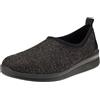 Berkemann Samia, Mocassino Donna, Nero Grigio Metallico, 37 EU
