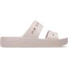 Crocs Baya Platform Sandal 38-39 EU Barely Pink