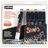 PEBEO Pébéo Skrib 371103 - Set di Colori acrilici Multicolore, 18,3 x 2,1 x 18,1 cm
