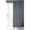 Eurofirany Madlen - Tenda in velluto, con nastro pieghevole, morbida, 200 g/m², elegante, liscia, tinta unita, moderna, classica, soggiorno, camera da letto, 140 x 300 cm, colore: grafite