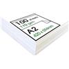 Artway Enviro - A2 Carta per Cartucce Riciclata per Disegno - Ideale per le applicazioni di arte secca - 170gsm - A2 (100 fogli)