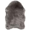 Teppich Wölkchen Tappeto in Pelle D'agnello, Imitazione Della Pelliccia - Soggiorno Camera Da Letto - Tappeto Da Letto Lavabile, Cuscino Di Seduta, Pelliccia Per Sedia, Divano - Marrone - 55x80 cm