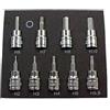 US PRO Set di 9 chiavi a brugola esagonale per punte metriche da 3/8 Dr Drive 2-10mm 2065
