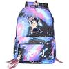 Yumenam Anime Zaino con Porta di Ricarica USB Kimetsu no Yaiba Stampa 3D Hashibira Inosuke Multifunzione Zaino da Viaggio Bookbag Daypack Borsa da Scuola Zaino per Computer