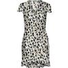 VERO MODA Vmmenny Wvn Ga-Costume Corto C/S Vestito, Navy Blazer/AOP: Mette, M Donna