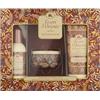 Tesori d´oriente TESORI D'ORIENTE Set regalo Byzantium (doccia crema 250 ml, Eau de Toilette 100 ml e candela profumata) con rosa nera e labdano, rituali benessere per corpo e sensi