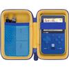 Aenllosi per Blaze Neo Geo/Technos/Atari/Taito/Capcom Super Pocket Dispositivo di gioco portatile Custodia rigida protettiva, gialla, solo custodia