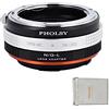 PHOLSY Adattatore con Ghiera Apertura Compatibile con Obiettivo Nikon F (G) Mount su Leica L Mount Corpo Fotocamera Compatibile con Leica SL2, SL2-S, CL, TL2, Lumix S5, S1, BS1H, SIGMA fp, fp L