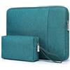 HYZUO 13,3-14 Pollici Custodie per Portatili per MacBook Pro 14 M4/M3/M2/M1, MacBook Air/Pro 13,3, 13,5/13,8 Surface Book/Laptop, notebook 13,3 HP Dell Lenovo Asus Acer, Verde Scuro
