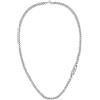 Lacoste Collana a catena da uomo Collezione DISTRICT in Acciaio Inossidabile, Argento (Silver), Taglia Unica